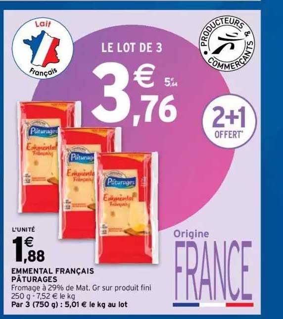 Emmental Français Pâturages