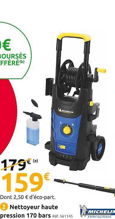 nettoyeur haute pression 170 bars michelin