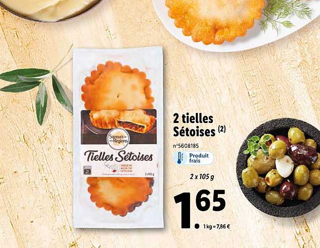 2 Tielles Sétoises Saveurs De Nos Régions