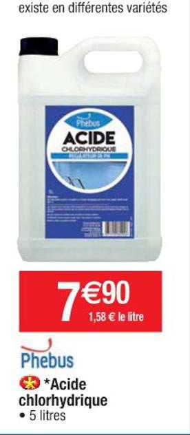 acide chlorhydrique phébus