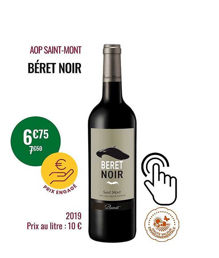 aop saint-mont béret noir