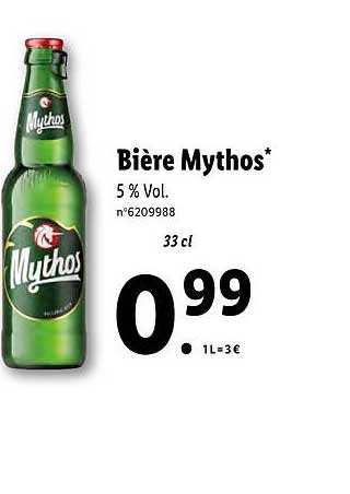bière mythos