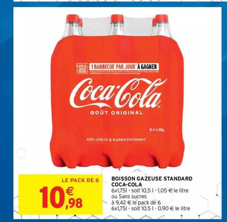 boisson gazeuse standard coca-cola
