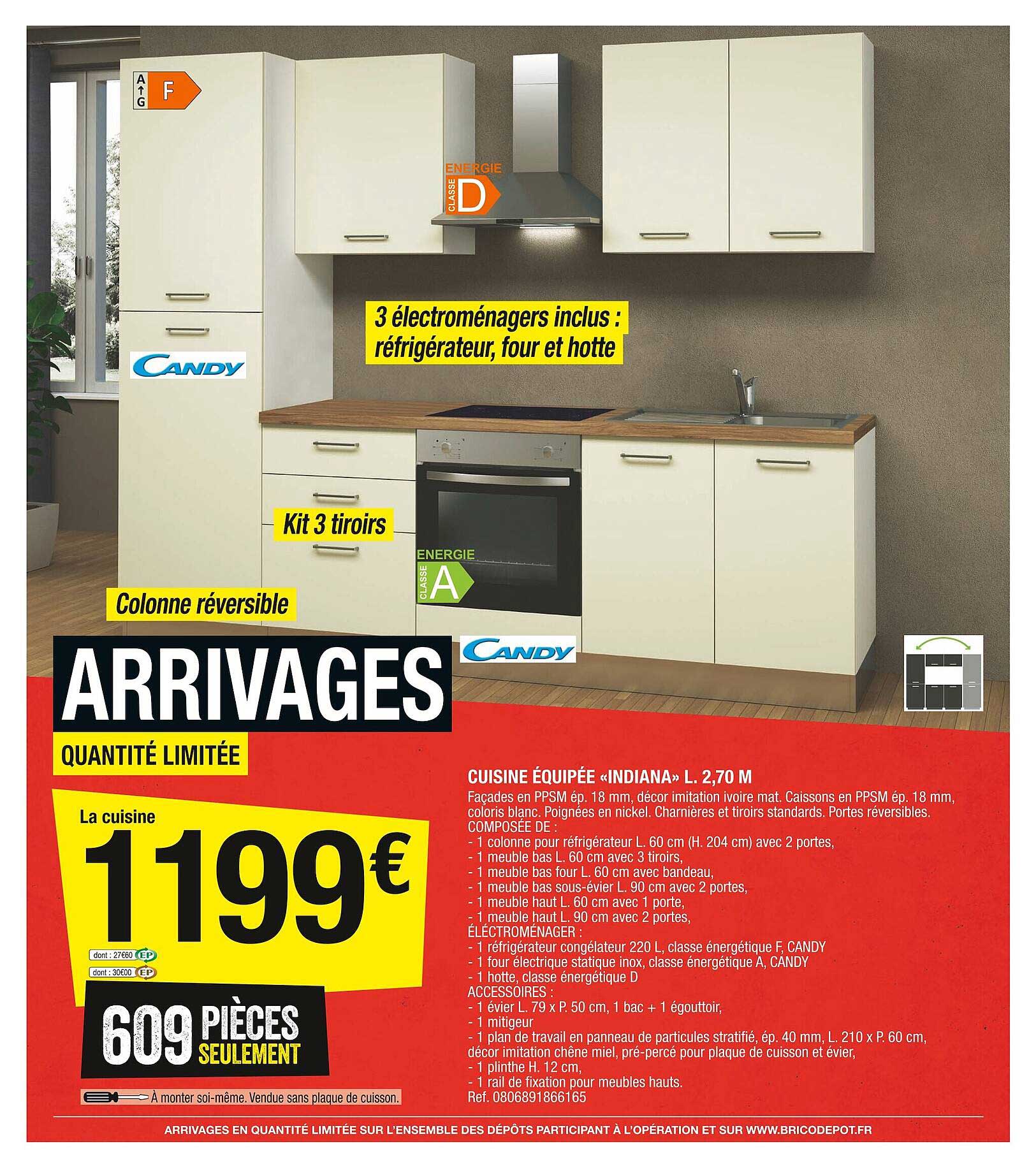 candy cuisine équipée "indiana"