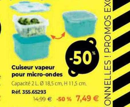 cuiseur vapeur pour micro-ondes