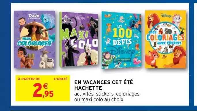 en vacances cet été hachette