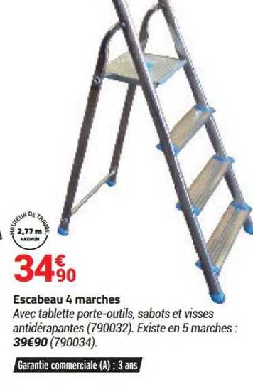 Escabeau 4 Marches
