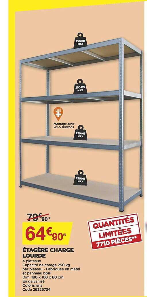 étagère charge lourde