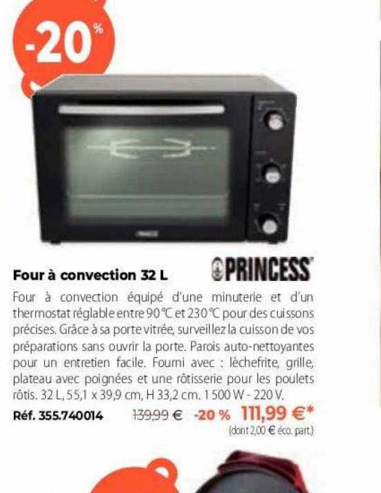 four à convection 32l princess