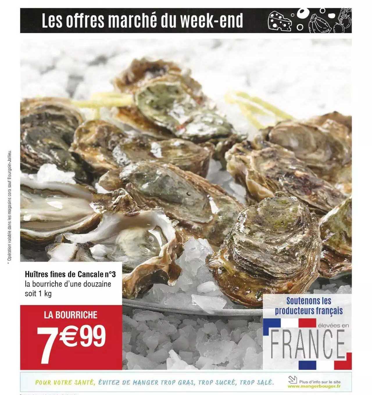 Huîtres Fines De Cancale N°3