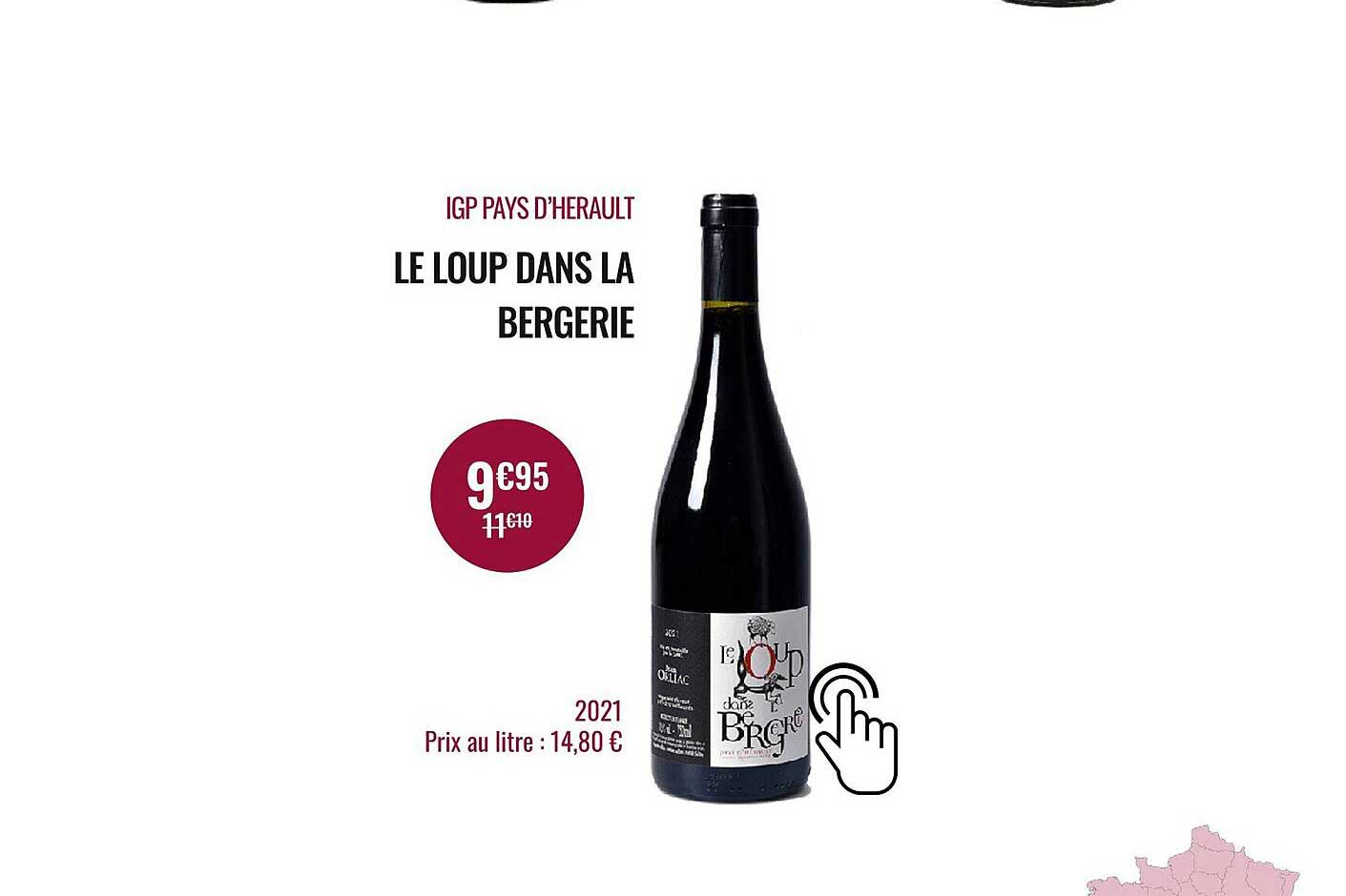 igp pays d'herault le loup dans la bergerie