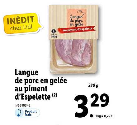 langue de porc en gelée au piment d'espelette