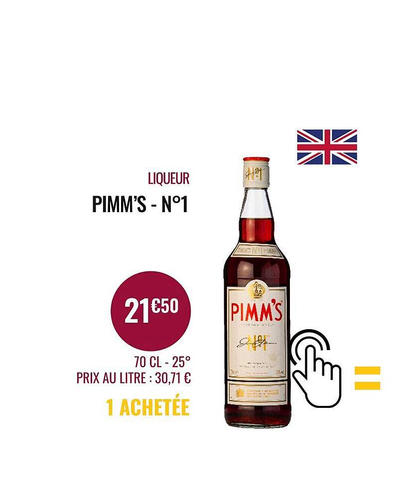 liqueur pimm's - n° 1