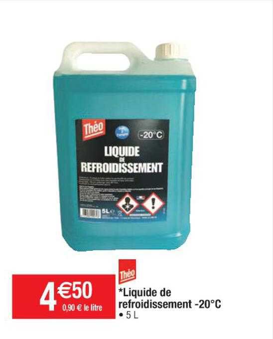Liquide De Refroidissement -20°c Théo