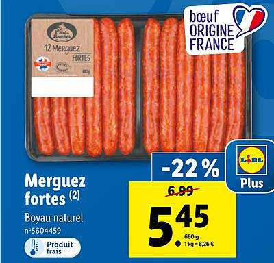 merguez fortes