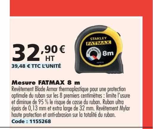 mesure fatmax 8 m