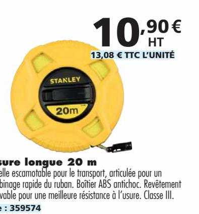 mesure longue 20 m