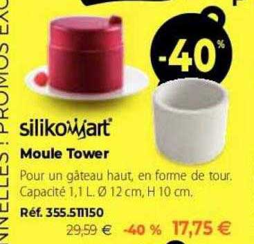 Moule Tower Silikomart