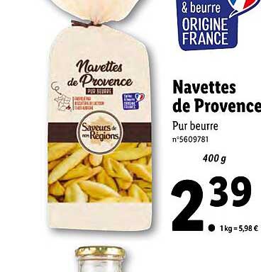 Navettes De Provence Saveurs De Nos Régions