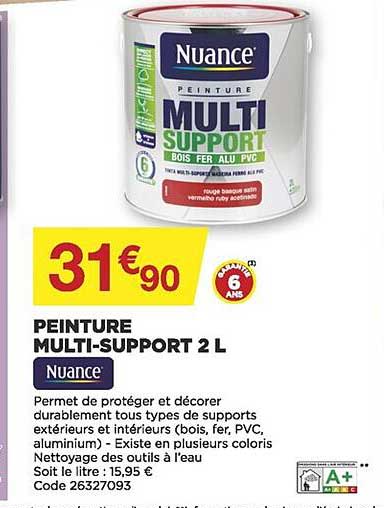 Peinture Multi-support 2l Nuance