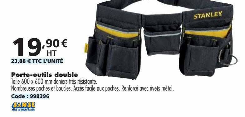 porte-outils double stanley