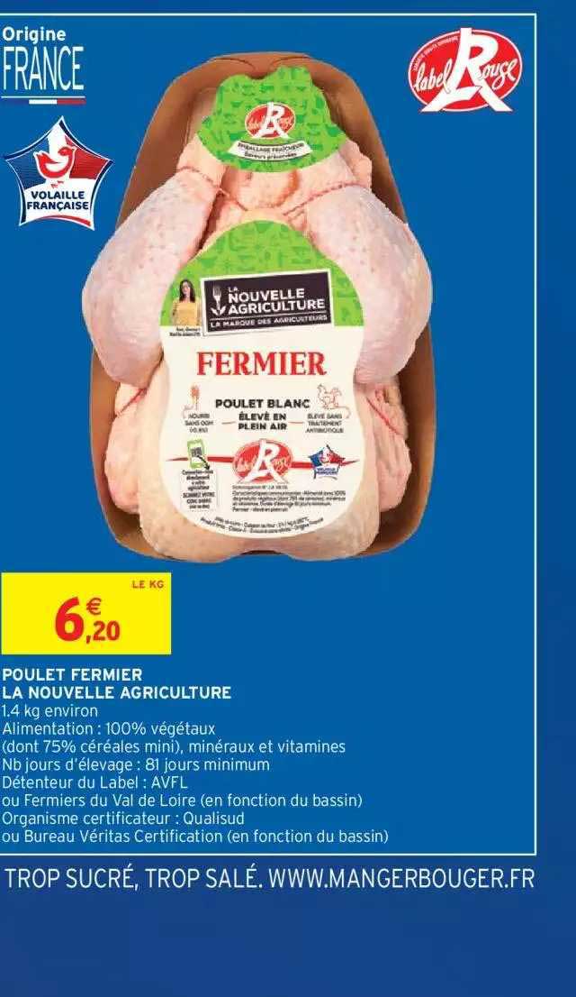 poulet fermier la nouvelle agriculture