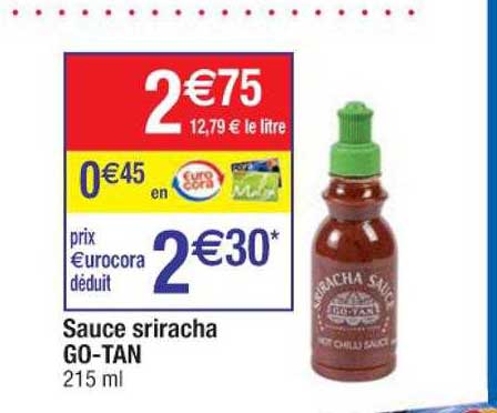 sauce sriracha go-tan