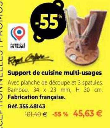 support de cuisine multi-usages