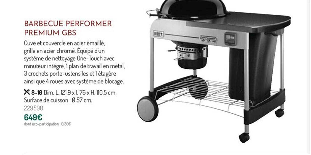 barbecue performer premium gbs
