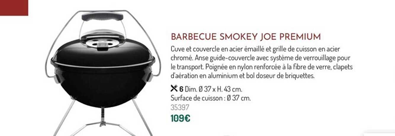 barbecue smokey joe premium