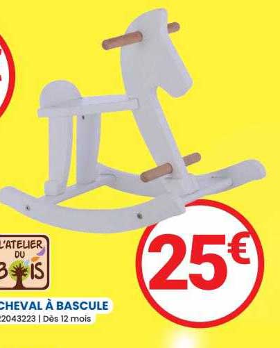 cheval à bascule l'atelier du bois