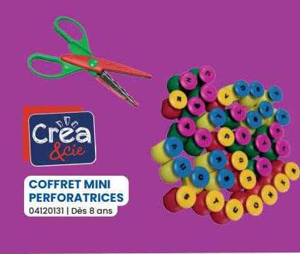 coffret mini perforatrices créa & cie