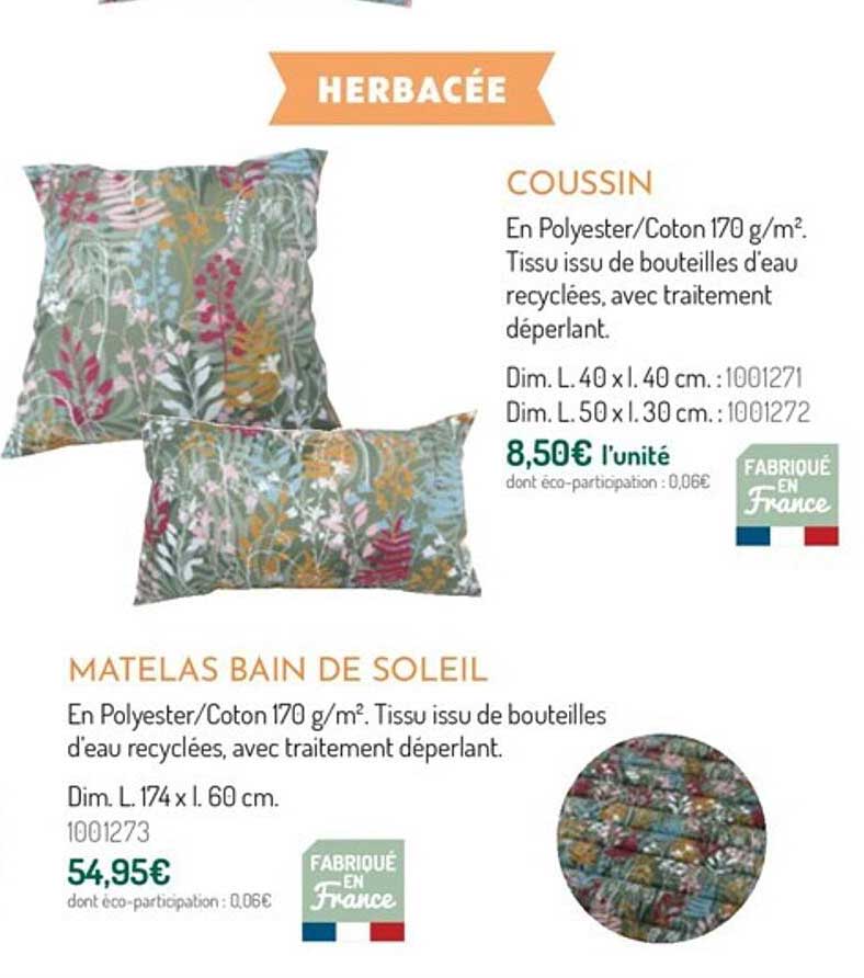 Coussin Matelas Bain De Soleil