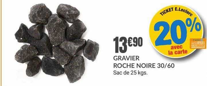 gravier roche noire 30/60