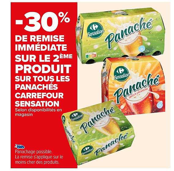 Les Panachés Carrefour Sensation