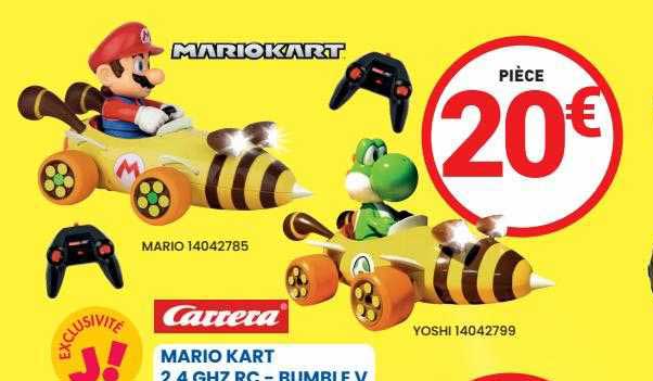 mario kart 2 4 ghz rc - bumble v
