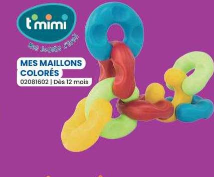 mes maillons colorés t mimi