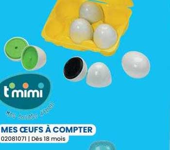 mes oeufs à compter