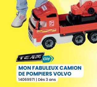 mon fabuleux camion de pompiers volvo team city