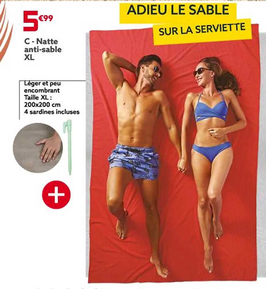 Natte Anti-sable Xl