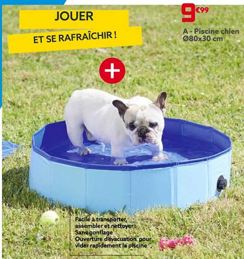 piscine chien ø80 x 30 cm