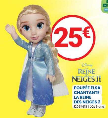 poupée elsa la  reine des neiges 2