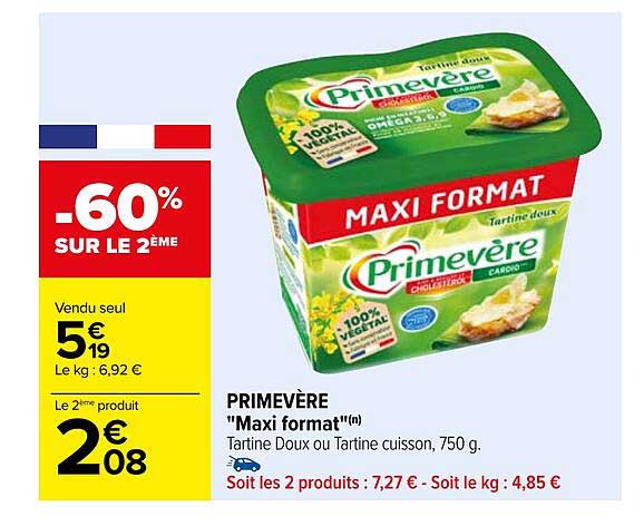 primevère "maxi format"