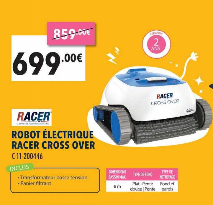 racer robot électrique racer cross over