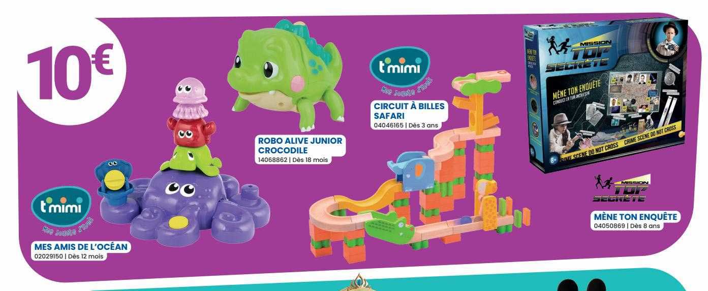 Robo Alive Junio Crocodile, Circuit à Billes Safari T'mimi