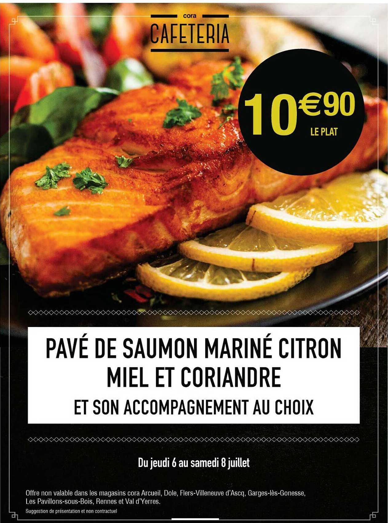 Saumon Mariné Citron Miel Et Coriandre
