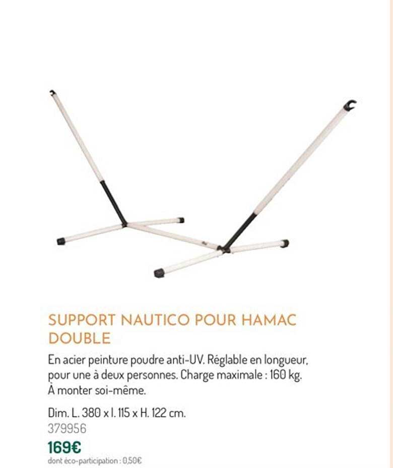Support Nautico Pour Hamac Double