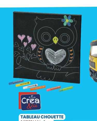 tableau chouette crea & cie