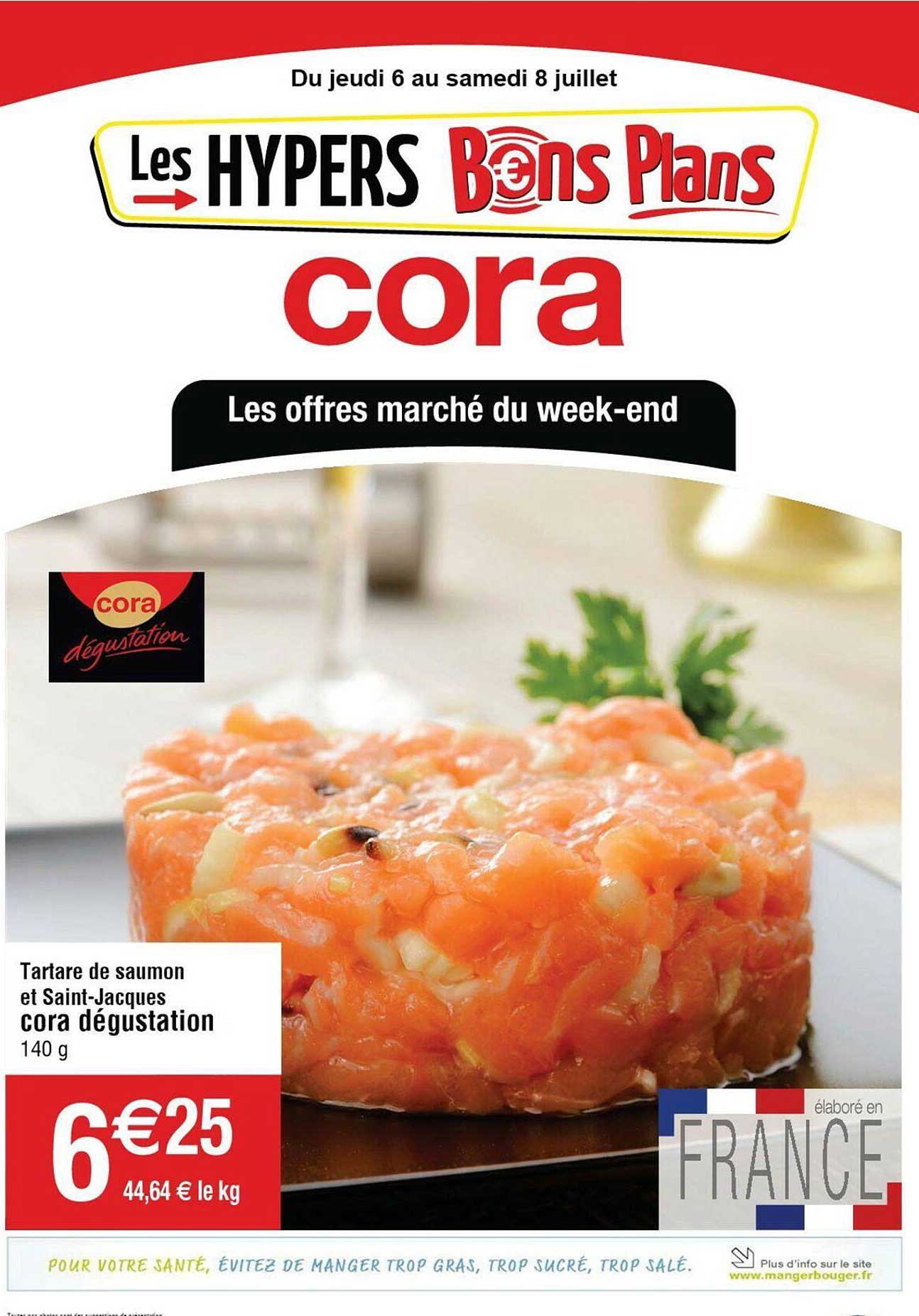 Tartare De Saumon Et Saint-jacques Cora Dégustation