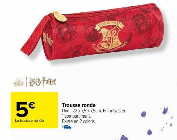 trousse ronde harry potter